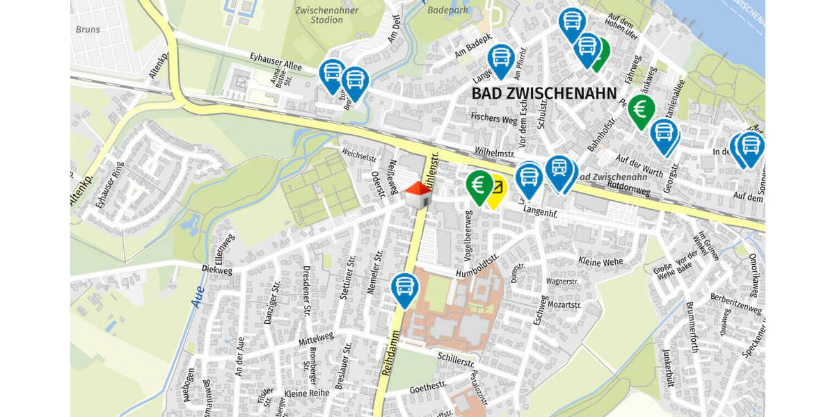 Gewerbeobjekt Bad Zwischenahn Bad Zwischenahn II - 2 Zimmer, 840&euro; | Angebot:25928051