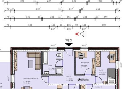 Wohnung Ostrhauderfehn - 4 Zimmer, 95 m&sup2;, 950&euro; | Angebot:23848729