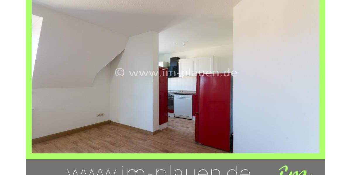 Plauen-Neundorf: 2-Zimmer-Dachgeschosswohnung mit EBK & Stellplatz 2 zimmer