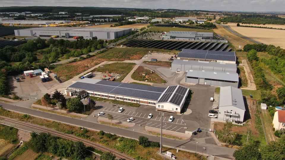 Kleine Lagerflächen mit optimaler Anbindung an die BAB4 und B7 zwischen Erfurt und Weimar