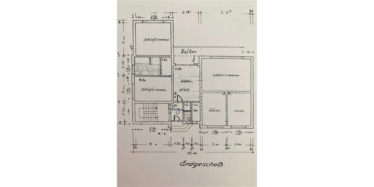 Erdgeschoßwohnung Prüm - 3 Zimmer, 116 m&sup2;, 910&euro; | Angebot:25868016