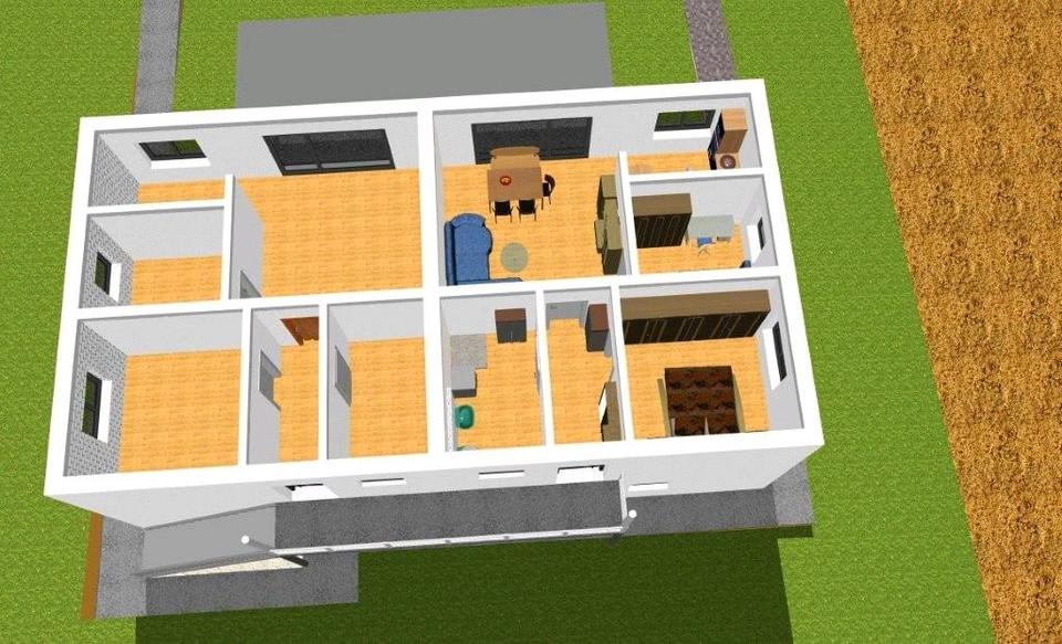 Erdgeschoßwohnung Windorf - 4 Zimmer, 117 m&sup2;, 1.595&euro; | Angebot:26447568