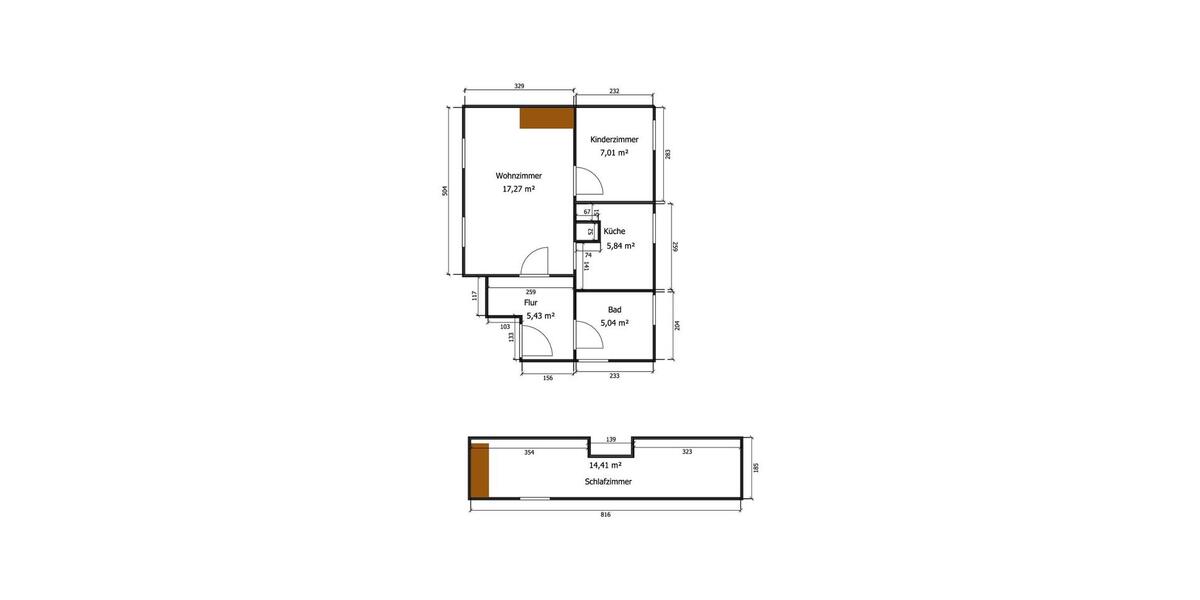 Dachgeschoßwohnung Halberstadt - 3 Zimmer, 62 m&sup2;, 269&euro; | Angebot:26647184