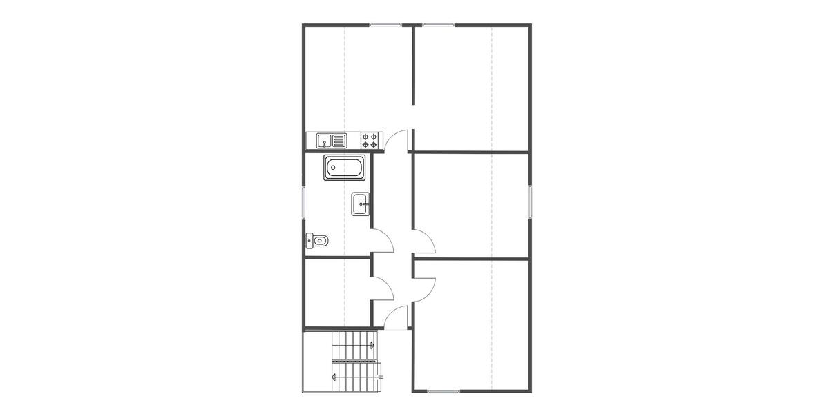 Dachgeschoßwohnung Poppenricht - 3.5 Zimmer, 80 m&sup2;, 620&euro; | Angebot:25978840
