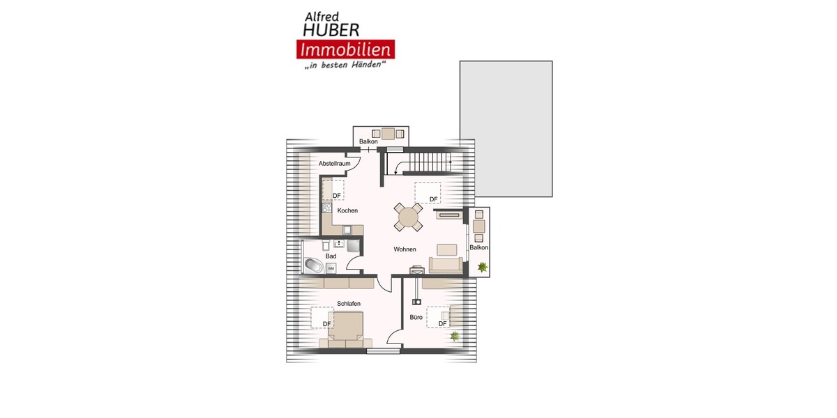 Frei ab sofort - Freilassing - 2,5 Zimmer Mietwohnung, 2. OG - günstig heizen mit Wärmepumpe! - Etagenwohnung Freilassing Lohen | Angebot:26729276