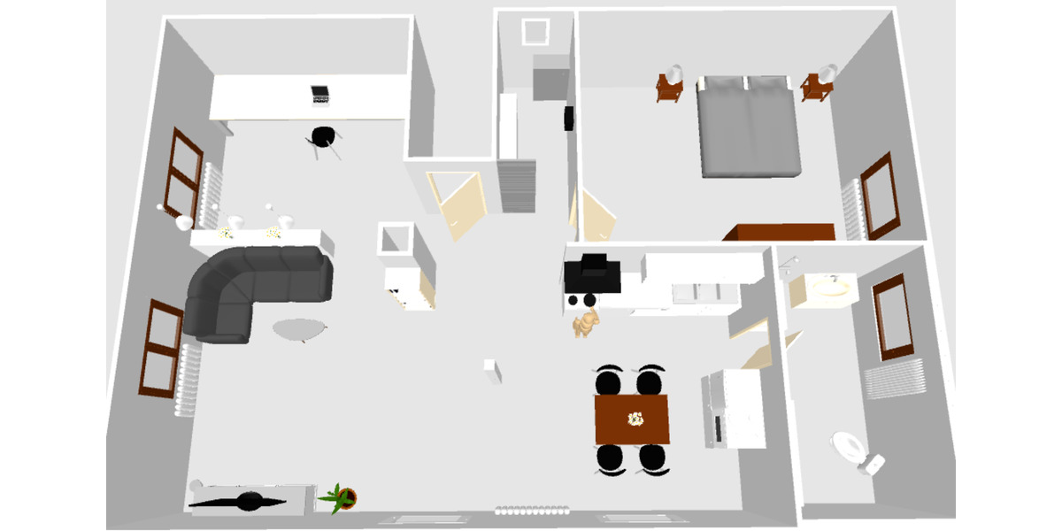 Dachgeschoßwohnung Kronach - 3 Zimmer, 72 m&sup2;, 735&euro; | Angebot:23471069