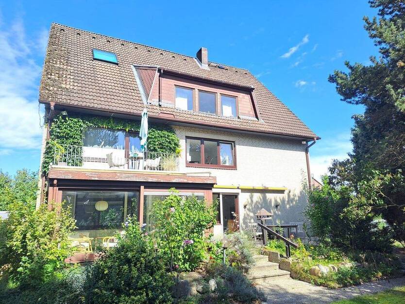 modernisierte 3,5-Zimmer-TERRASSEN-Wohnung mit Wintergarten & Gartenanteil