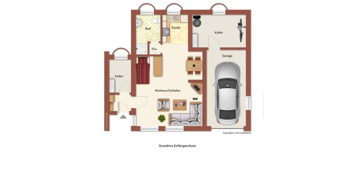Einfamilienhaus Wiehl - 3 Zimmer, 110 m&sup2;, 1.300&euro; | Angebot:25232205