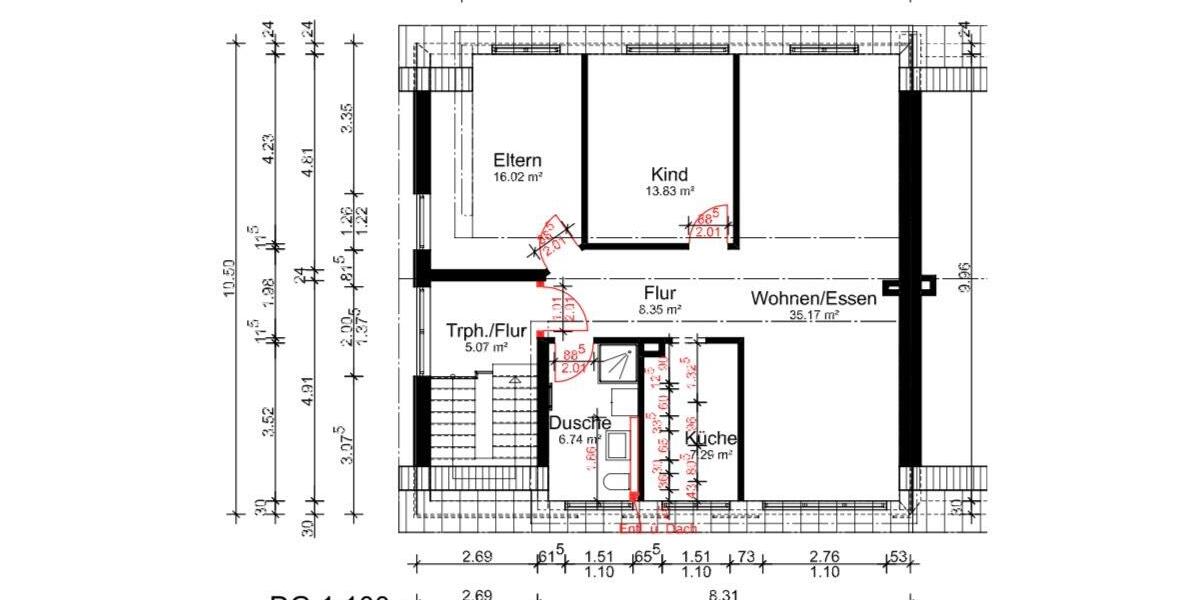 Etagenwohnung Saarlouis - 1 Zimmer, 90 m&sup2;, 900&euro; | Angebot:26600728