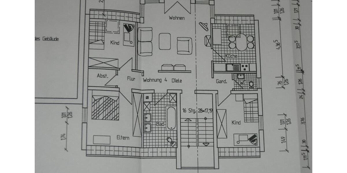 Dachgeschoßwohnung Idar-Oberstein Oberstein - 4 Zimmer, 82 m&sup2;, 575&euro; | Angebot:24881333