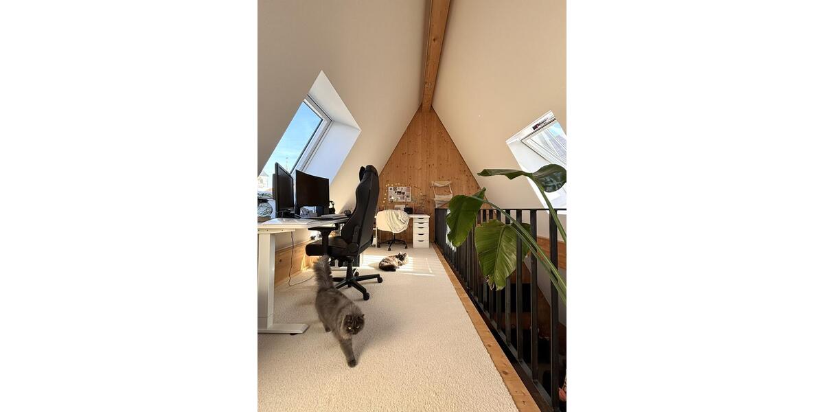 Stilvoll wohnen: Moderne 3,5-Zimmer-Maisonette mit Balkon und Stellplatz 3 zimmer