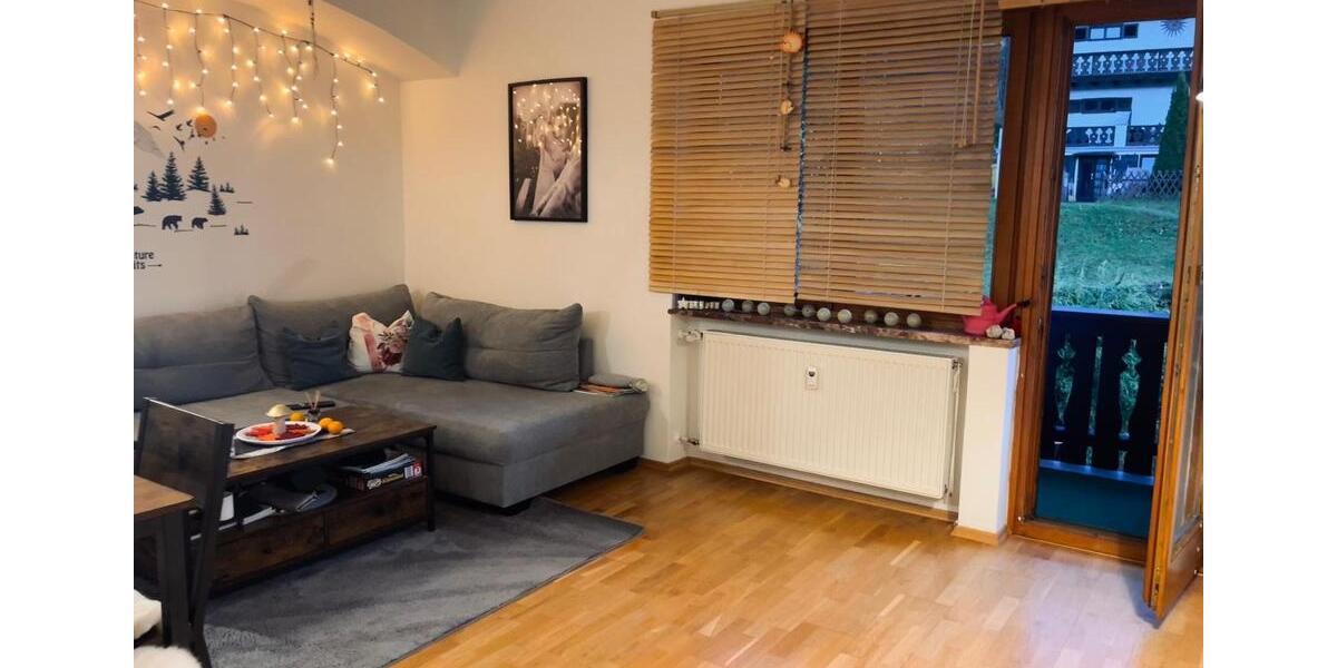 Helle, ruhige 2‑Zimmer‑Wohnung mit Südbalkon in Klais 2 zimmer