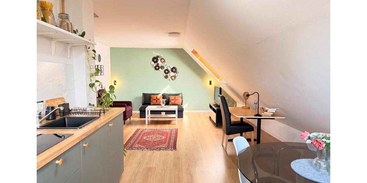 Dachgeschoßwohnung Krefeld Benrad - 2 Zimmer, 50 m&sup2;, 799&euro; | Angebot:26705006