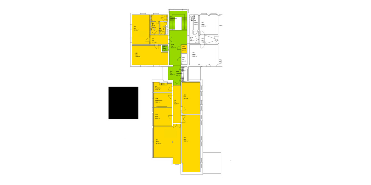 Gewerbeobjekt Bamberg Gereuth - 9 Zimmer, 355 m&sup2;, 3.750&euro; | Angebot:23952027