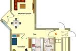 Etagenwohnung Sittensen - 2 Zimmer, 54 m&sup2;, 490&euro; | Angebot:26634835