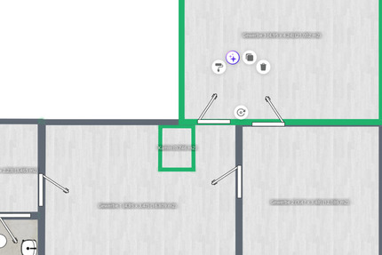 Moderne BüroPraxisLagerGewerbeeinheit 54m2 3 Räume zimmer