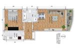 Etagenwohnung Waldheim Schönberg - 2 Zimmer, 54 m&sup2;, 325&euro; | Angebot:26825812