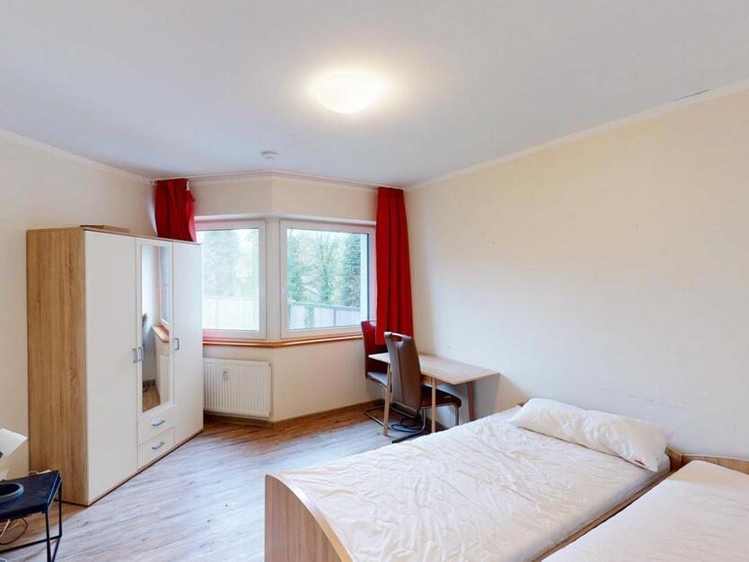 Möbliertes WG-Zimmer für Studenten und Azubis