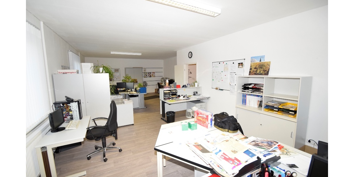 Hauptverkehrsstr. Sulingen: Bürohaus+Gewerbehalle teilbar schnelle Datenleitung+ viele Parkplätze - Gewerbeobjekt Sulingen | Angebot:25416947