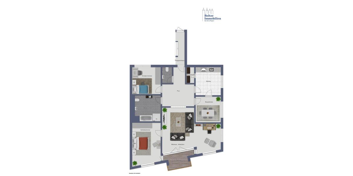 Etagenwohnung Naumburg (Saale) - 4 Zimmer, 110 m&sup2;, 800&euro; | Angebot:26476537