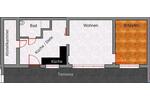 Terrassenwohnung Bessenbach - 2 Zimmer, 65 m&sup2;, 700&euro; | Angebot:26661541