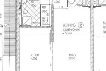 * Betreutes Wohnen * schön geschnittene 2 Zi. Whg * Aue Terrassen zimmer