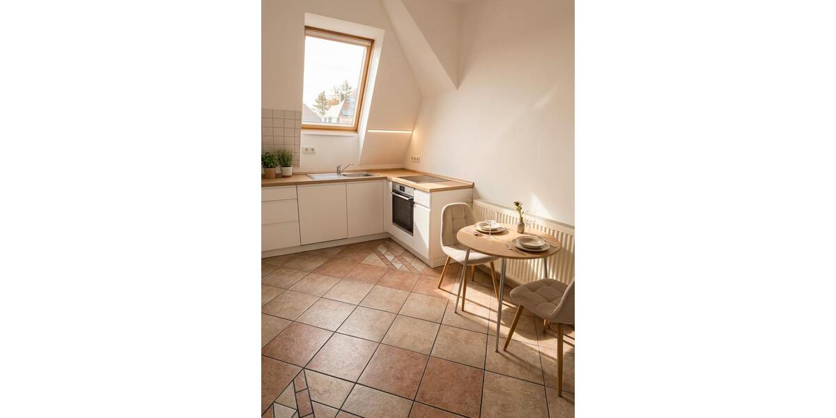 Dachgeschoßwohnung Limbach-Oberfrohna Oberfrohna - 4 Zimmer, 80 m&sup2;, 400&euro; | Angebot:26181505