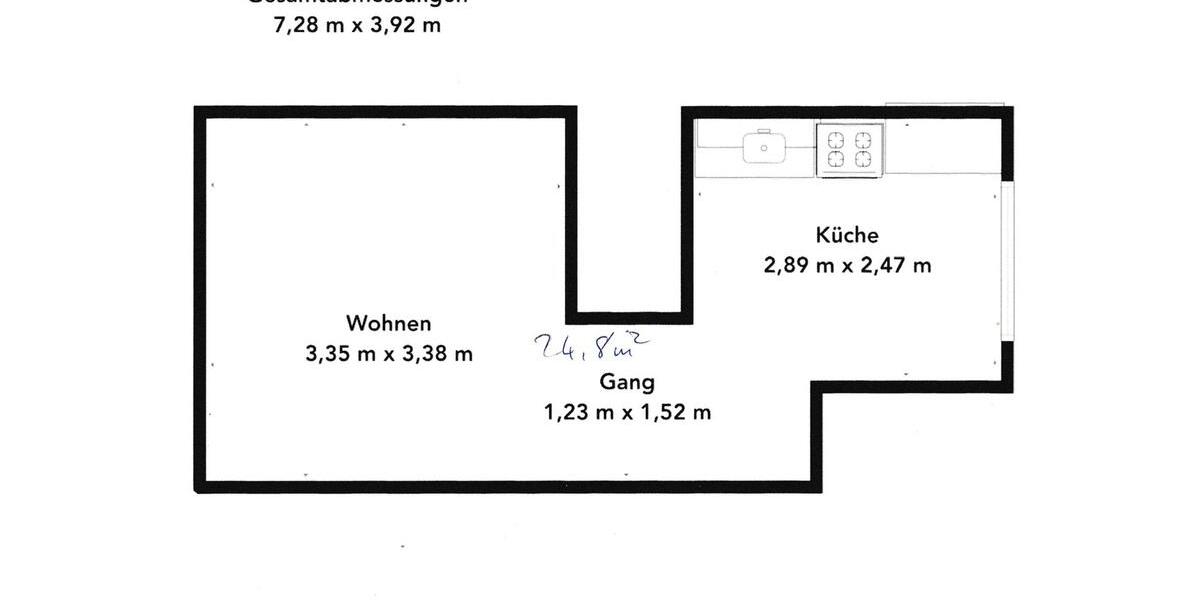 1 Zimmer Wohnung in Neuried Altenheim zu Vermieten ab 01.01.2026 zimmer