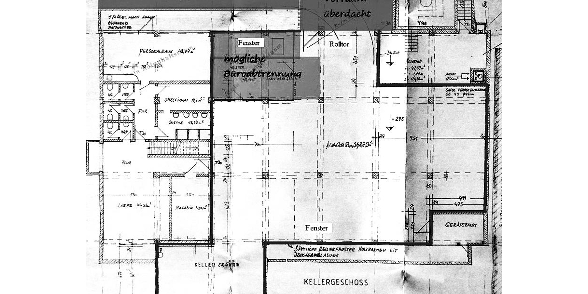Gewerbefläche oder Lager mit Erweiterungsmöglichkeiten in Sauerlach - Gewerbeobjekt Sauerlach | Angebot:22265285