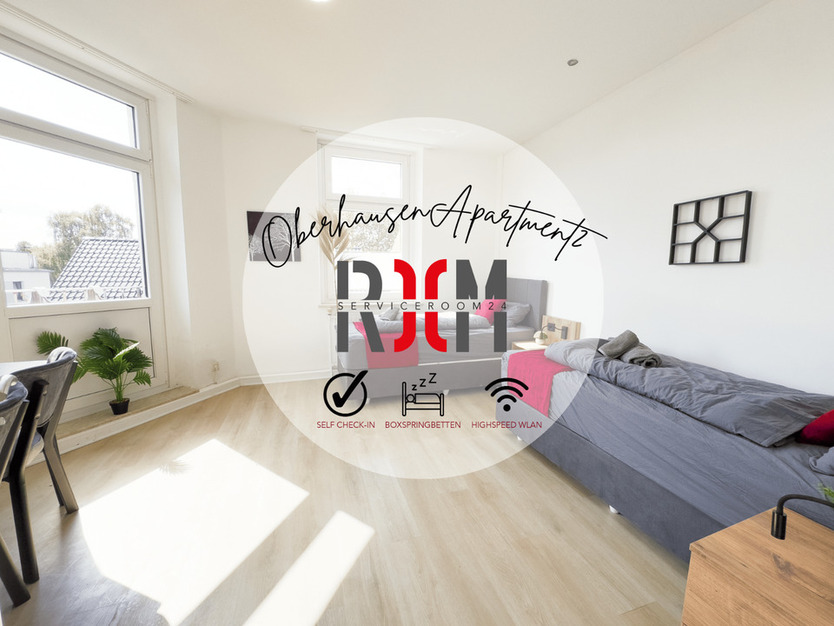 MonteurZimmer - FerienWohnungApartment in Oberhausen (In der nähe von Düsseldorf, Essen, Duisburg)