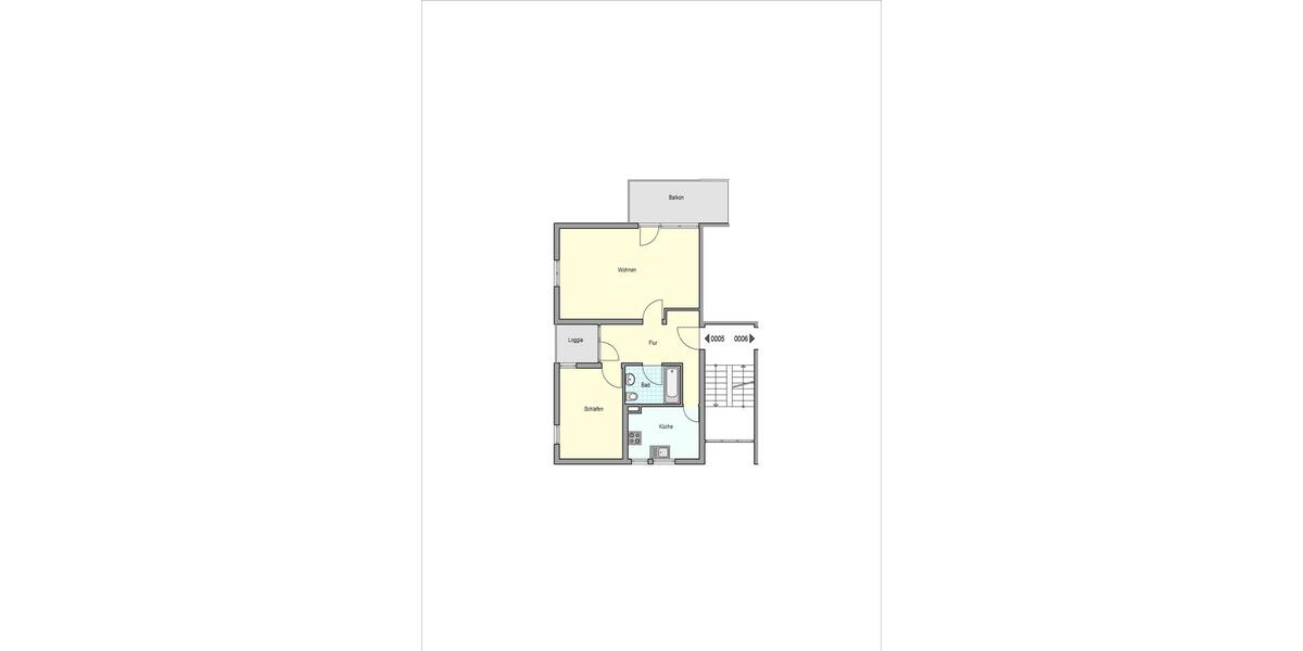 Etagenwohnung Esslingen am Neckar - 2 Zimmer, 63 m&sup2;, 819&euro; | Angebot:25873913