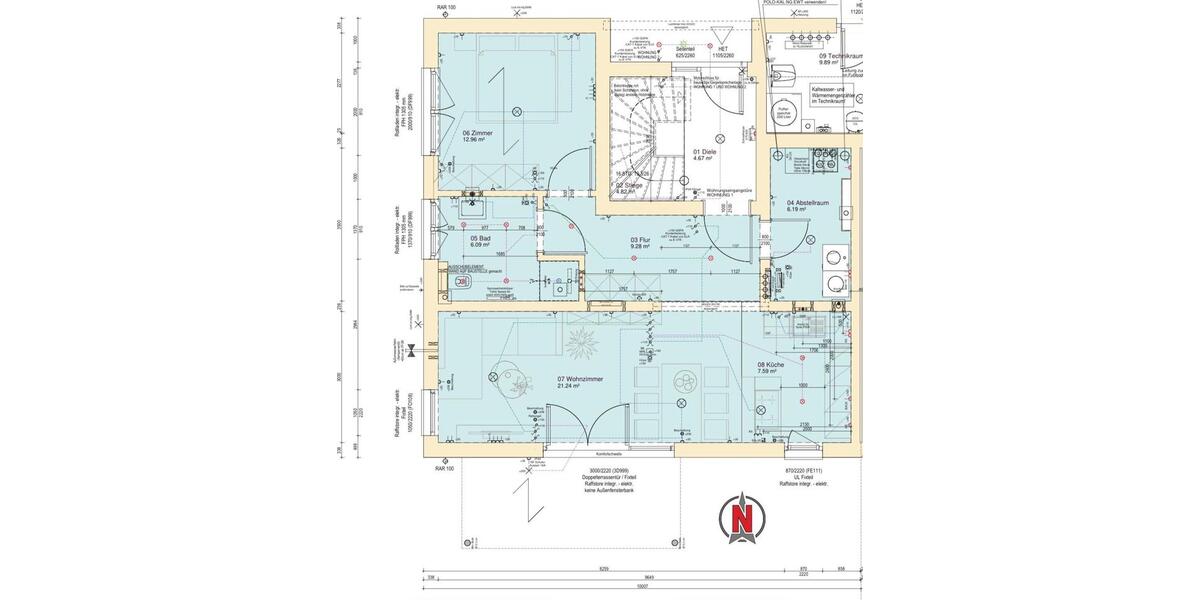 Erdgeschoßwohnung Neuenstadt am Kocher - 2.5 Zimmer, 70 m&sup2;, 1.100&euro; | Angebot:26640249