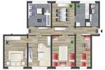 Etagenwohnung Chemnitz Helbersdorf - 5 Zimmer, 106 m&sup2;, 570&euro; | Angebot:26682158