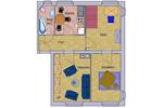 Etagenwohnung Frankenberg (Sachsen) - 3 Zimmer, 52 m&sup2;, 315&euro; | Angebot:26562175