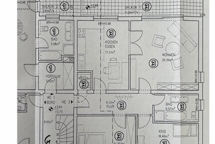 Wohnung Warstein - 4 Zimmer, 92 m&sup2;, 850&euro; | Angebot:27595407