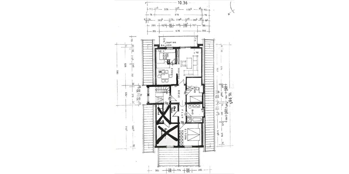 3 Zimmer DG-Wohnung in Esselbach 3 zimmer