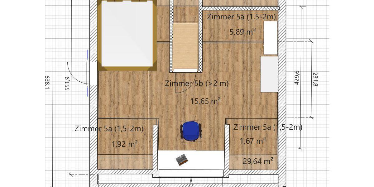 Wohnen auf Zeit Tübingen Derendingen - 540&euro; | Angebot:26153846