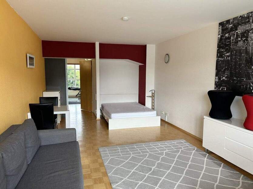 Moderne 1-Zimmer-Wohnung mit Balkon in Stuttgart Süd 1 zimmer