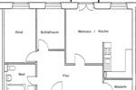 Erdgeschoßwohnung Bad Freienwalde (Oder) - 3 Zimmer, 85 m&sup2;, 634&euro; | Angebot:23006988