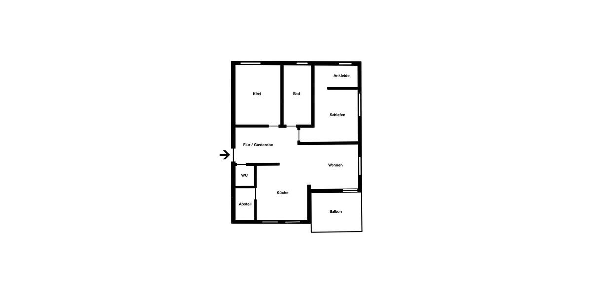 Dachgeschoßwohnung Gifhorn - 3 Zimmer, 105 m&sup2;, 1.300&euro; | Angebot:26256646