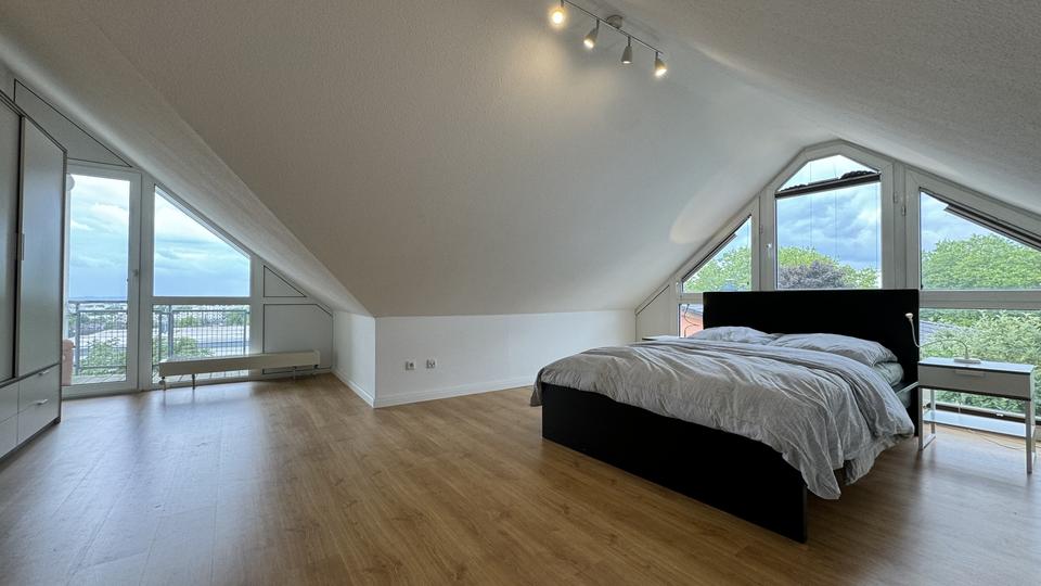 Maisonettenwohnung Wiesbaden Mainz-Amöneburg - 2 Zimmer, 75 m&sup2;, 1.500&euro; | Angebot:26442081