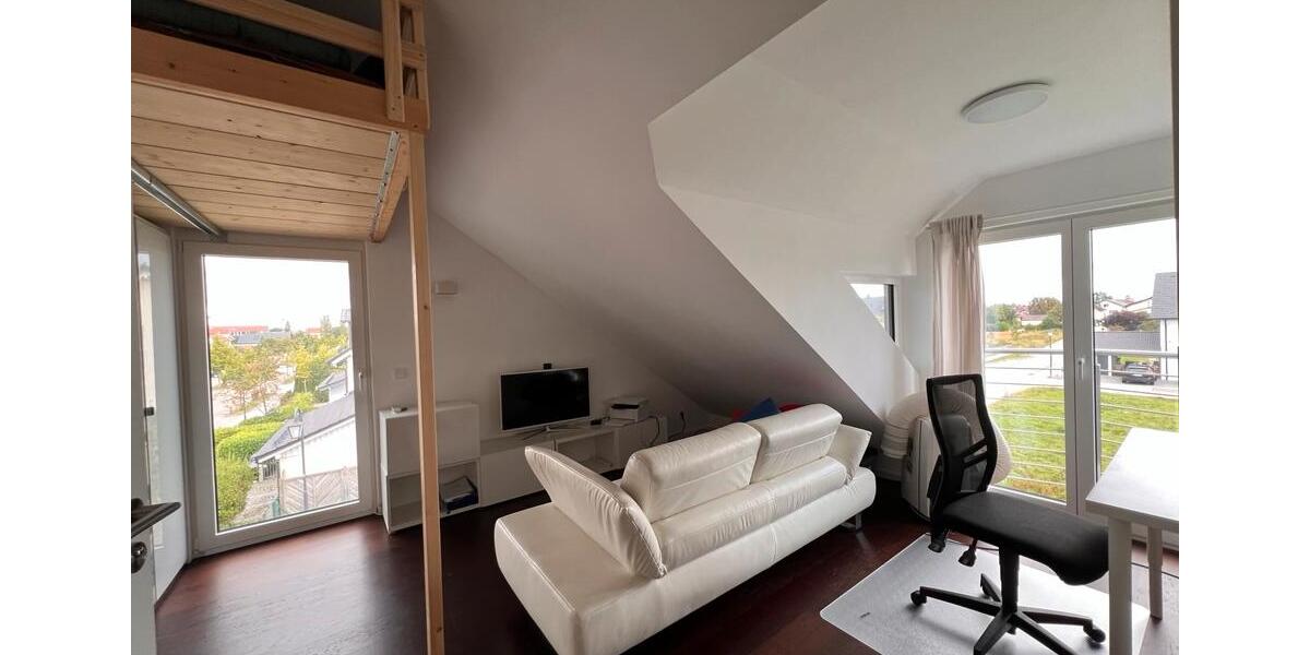 Dachgeschoßwohnung Aschheim - 1.5 Zimmer, 28 m&sup2;, 800&euro; | Angebot:25851512