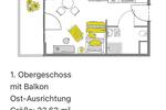 Etagenwohnung Haibach - 1 Zimmer, 27 m&sup2;, 742&euro; | Angebot:25790624