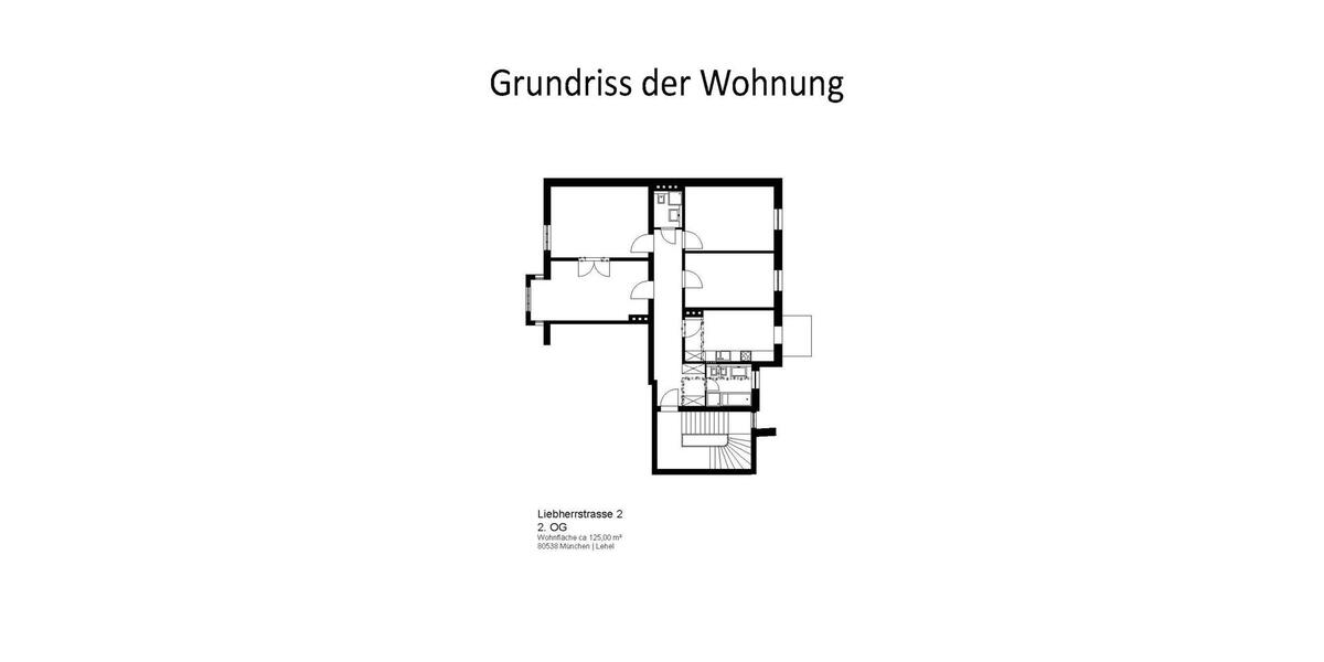 Etagenwohnung München Schwabing-Freimann - 4 Zimmer, 126 m&sup2;, 3.350&euro; | Angebot:24860753