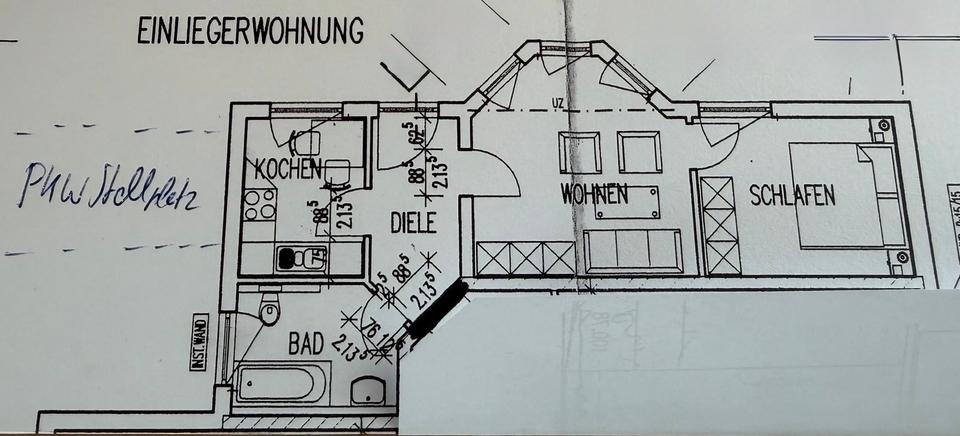 Erdgeschoßwohnung Kamp-Bornhofen Bornhofen - 2 Zimmer, 49 m&sup2;, 450&euro; | Angebot:25968211