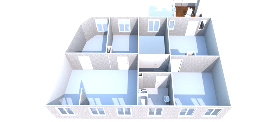 Etagenwohnung Blankenburg (Harz) - 4 Zimmer, 98 m&sup2;, 540&euro; | Angebot:23409085