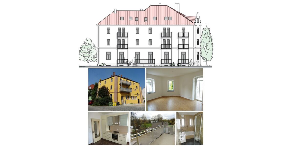 Nahe Lech-Auen: Sanierte 92 qm Altbauwohnung 2 12 Zi. mit 2 Balkonen, Parkett, hohen Räumen, ruhig, nähe KUKA Augsburg - 2- Augsburg Lechhausen | Angebot:26953268