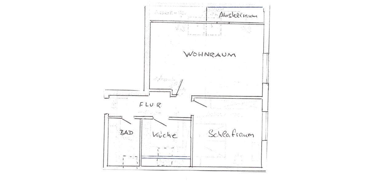 Dachgeschoßwohnung Moers Schwafheim - 2 Zimmer, 62 m&sup2;, 515&euro; | Angebot:26613524