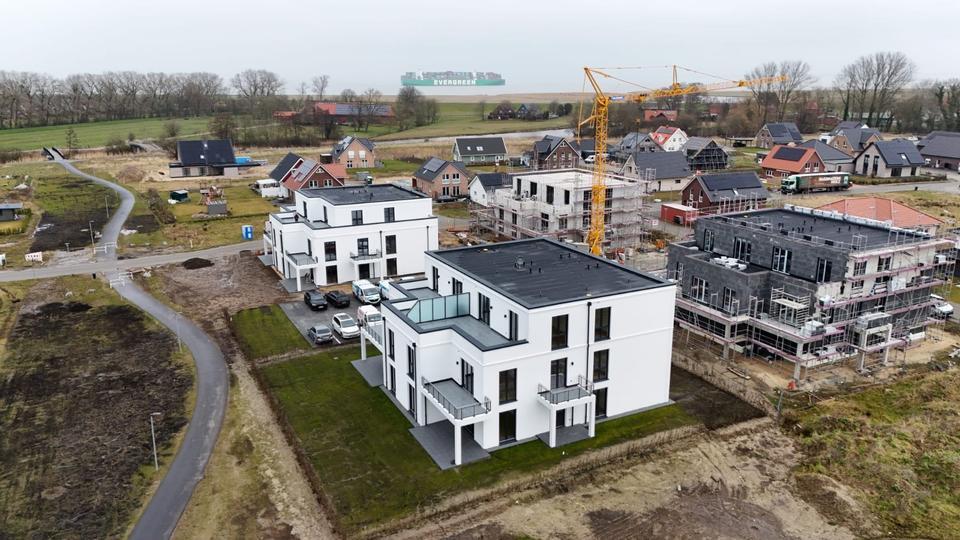 Penthouse mit Elbblick in Nordseebad Otterndorf