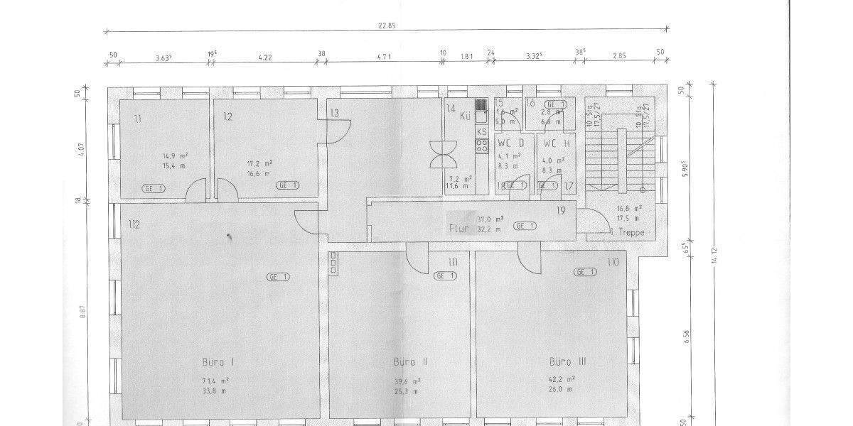 Gewerbeobjekt Nürnberg Schafhof - 6 Zimmer, 242 m&sup2;, 1.936&euro; | Angebot:25709916